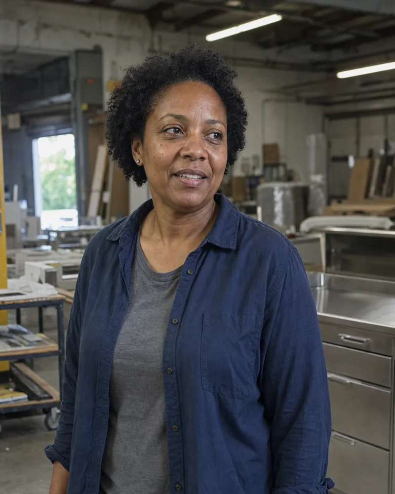 Dana Whitfield, sales director at Bluestone Outdoor Kitchens